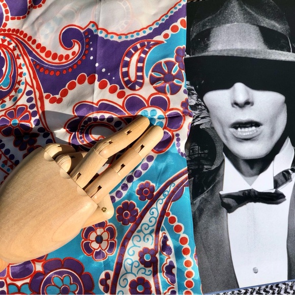 Vintage Bestmaid Floral & Paisley Scarf - Picture 3 of 9